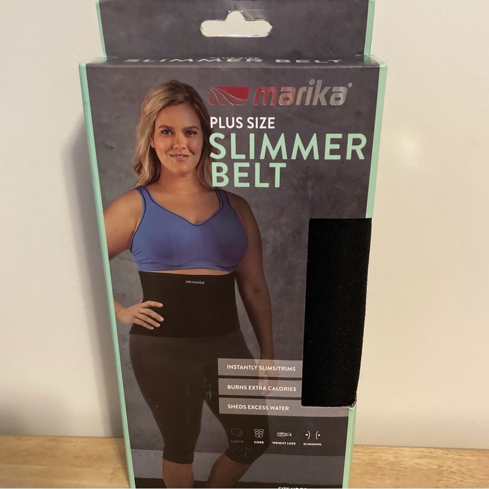 Marika Plus Size Slimmer Belt in Black Fits Up to 50”